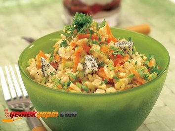 Havuçlu Ve Kabaklı Buğday Salatası