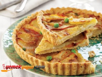 PATATESLİ VE BEZELYELİ TART