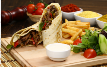 En pratik evde et dürüm döner tarifi...