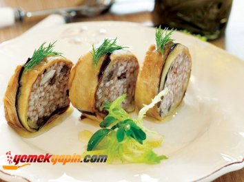 Zeytinyağlı Patlıcan Dolma