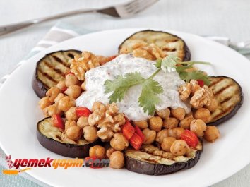 Ceviz Soslu Patlıcan Salata