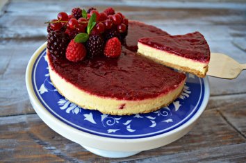 Frambuazlı Cheesecake