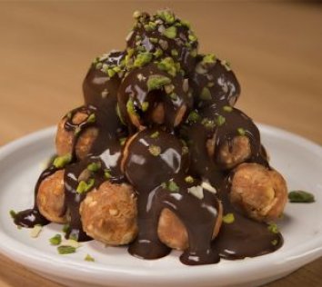 Elmalı Profiterol