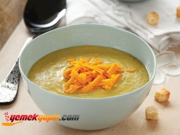 Peynirli Brokoli Çorbası