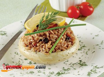 ZEYTİNYAĞLI ENGİNAR DOLMASI