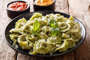 Kremalı Parmesanlı Fesleğenli Fettucine