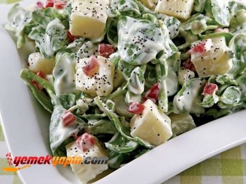 Patatesli Semizotu Salatası