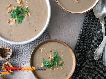 Kremalı Ceviz  Çorbası