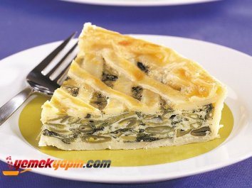 Ispanaklı Ve Taze Fasulyeli Kiş
