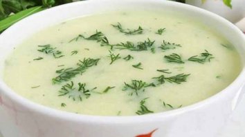 Kremalı Sütlü Kabak Çorbası