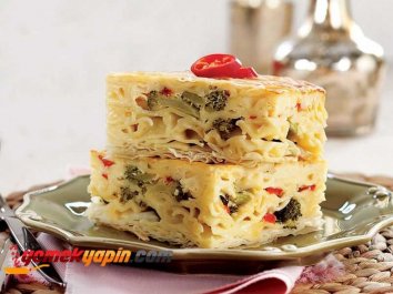 Brokolili ve Karnabaharlı Fırın Makarna