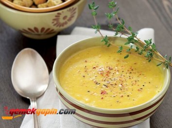 Zencefilli Kereviz Çorbası