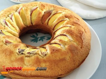 Şeftalili Kek