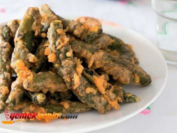 Çili Biberli Bakla Tempura