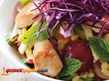Hindi Etli Buğday Salatası
