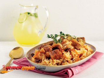 KUZU ETLİ VE BAHARATLI PİLAV