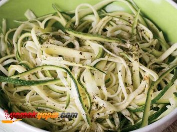 Glutensiz Kabak Spagetti