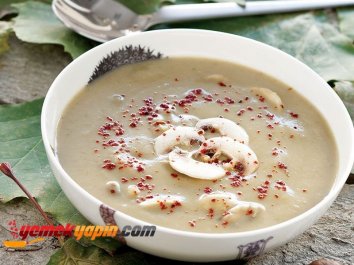 Mantarlı Kestane Çorbası