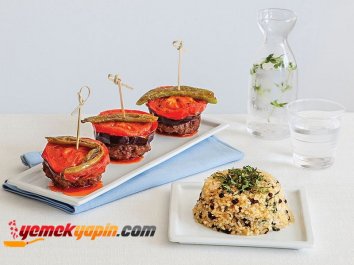 KUŞ ÜZÜMLÜ BULGUR PİLAVI