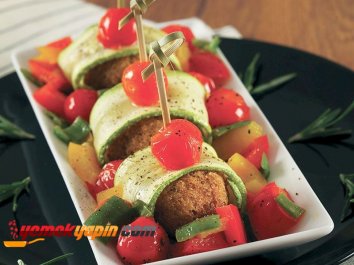 Falafelli Kabak Ruloları