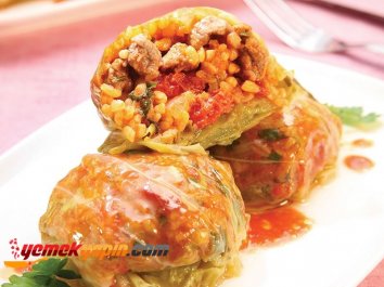 Etli Lahana Dolması