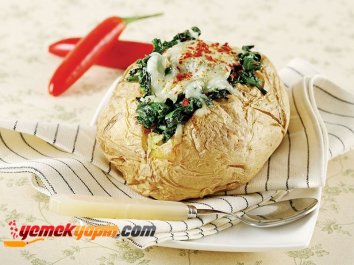 Ispanaklı Patates