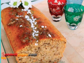 Portakallı, Haşhaşlı ve Cevizli Kek