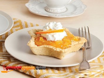 PORTAKAL MARMELATLI TART