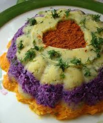Üç Renkli Baton Salata