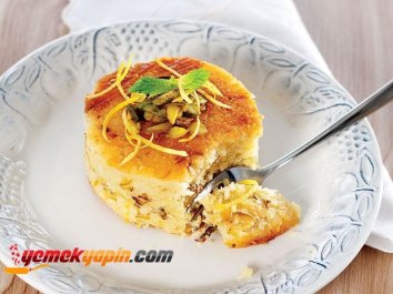 ANTEP FISTIKLI VE LİMONLU KEK