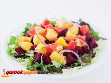 PANCARLI PORTAKAL SALATASI
