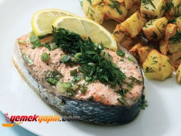 Fırında Somon