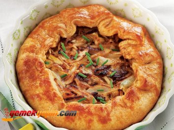 KARAMELİZE SOĞANLI TART