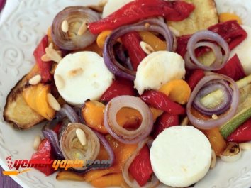KEÇİ PEYNİRLİ ILIK BAHAR SALATASI