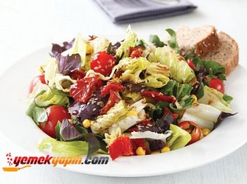 Soya Soslu Ve Susamlı Salata