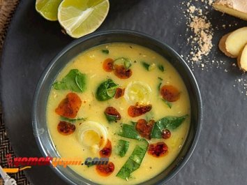 Hindistan Cevizi Sütlü Kırmızı Mercimek Çorbası