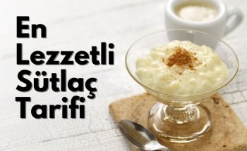 Damağınız şenlenecek mideniz bayram edecek. Tam kıvamında sütlaç tarifi. Yok böyle tarif!