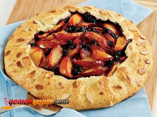 ŞEFTALİ VE YABANMERSİNLİ GALETTE
