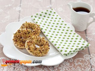 Nişastalı ve Antep Fıstıklı Kurabiye