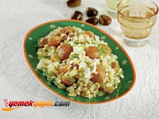 KESTANELİ BULGUR PİLAVI
