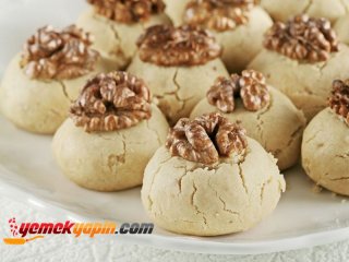 Tahinli Cevizli Kurabiye