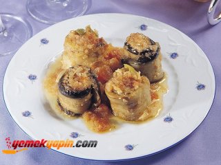 Zeytinyağlı Rulo Patlıcan