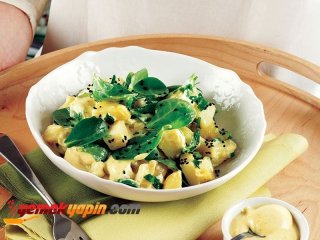 Körili Ve Patatesli Semizotu Salatası