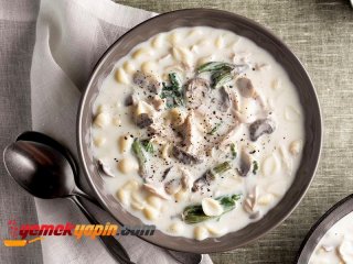 Mantarlı Tavuk Çorbası
