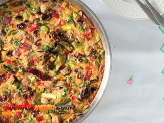 Kuşkonmazlı Fritata