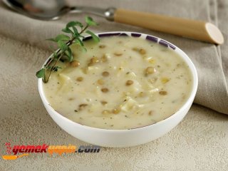 Erişteli Yeşil Mercimek