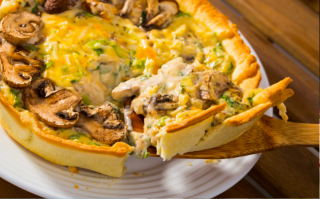 En lezzetli dağ mantarlı quiche tarifi ve püf noktaları...
