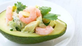 Tayland Usulü Karidesli Avokado 