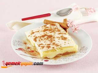 ELMALI BİSKÜVİLİ PASTA