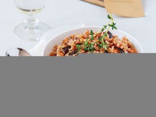 Patlıcanlı Pilav